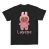 2025 New Spoof Kanye Layeye Tee Creative Short-sleeve Pure Cotton Men's Women's Casual Tee Top Boys Girls Fashion Men's T-shirt