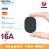 TMZ02 16A Tuya ZigBee 3.0 Мини-умный переключатель Поддерживает 2-стороннее управление Модуль автоматизации умного дома Двойное управление Вкл/Выкл Устройство 240 В