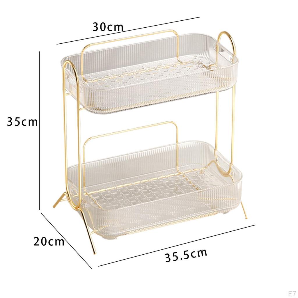 Стеллаж для хранения косметики, чашки и кружки, тарелка с фруктами, подставка для кексов, специальные тарелки, многоцелевой макияж