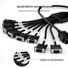 Диагностический шлюз OBD с 4 портами CAN DB9 Female