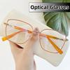 Женские металлические ретро очки-кошечки для зрения Прочные Удобные Изысканные Очки для блокировки синего света Защищают глаза