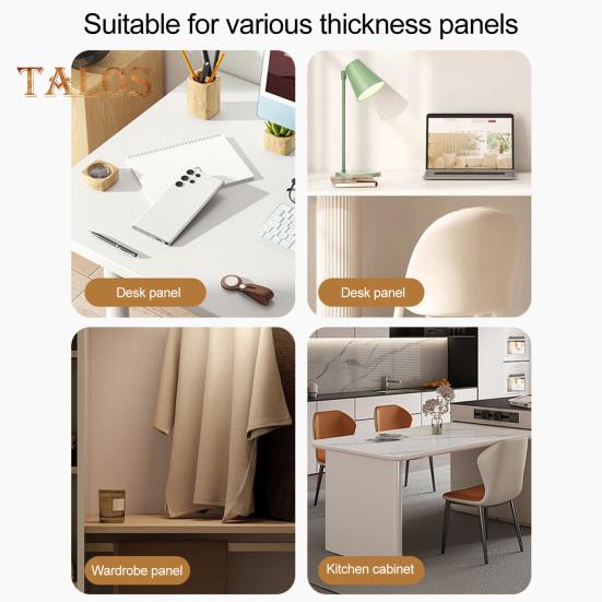 Стойка для хранения Большая вместимость Прочная несущая способность Простая установка Крепление с зажимом Управление проводами Органайзер для шнура под столом