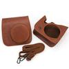Instant Camera Cheki Dress Up Cover Camera Cover (Brown)