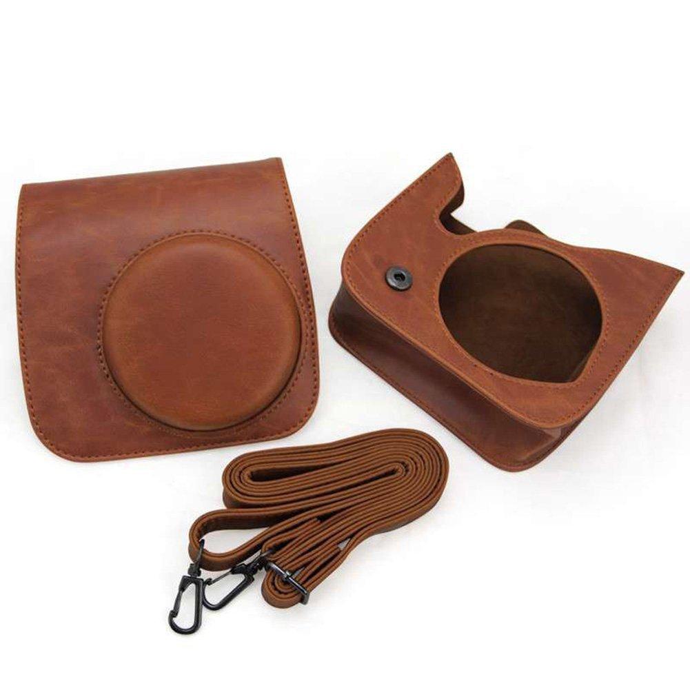 Instant Camera Cheki Dress Up Cover Camera Cover (Brown)