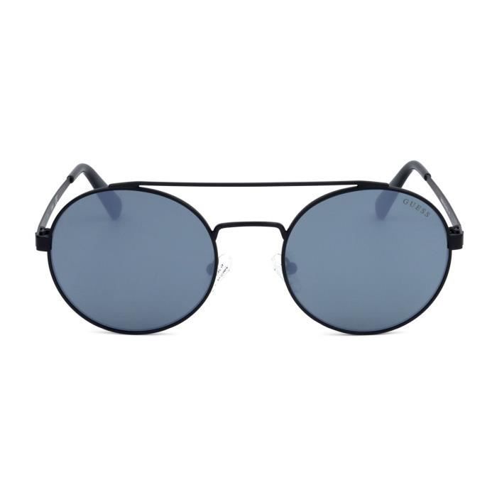 Lunettes de soleil - Guess - 379078 - Noir - Métal - Protection UV3