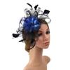 Large Wedding Feather Hair Fascinator On Headband Ladies Day Royal Ascot Races  Aliceband Net
