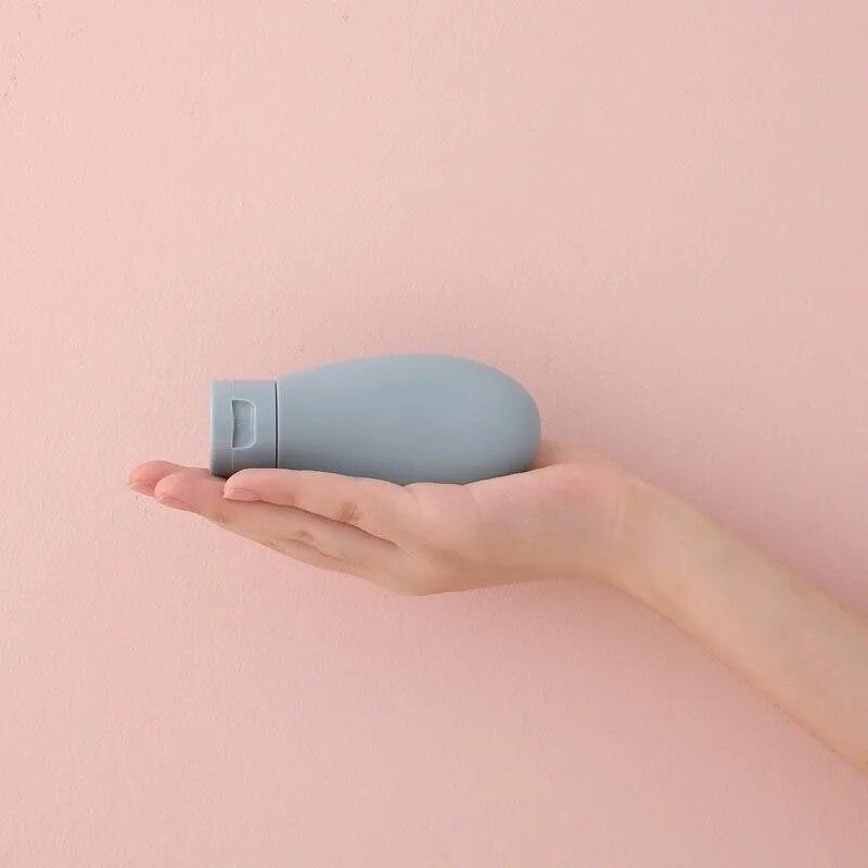 3шт многоразовая бутылка 60 мл мягкий силиконовый лосьон пустой контейнер сжимаемая трубка пустая бутылка портативная дорожная бутылка для шампуня набор многоразовых бутылок для путешествий