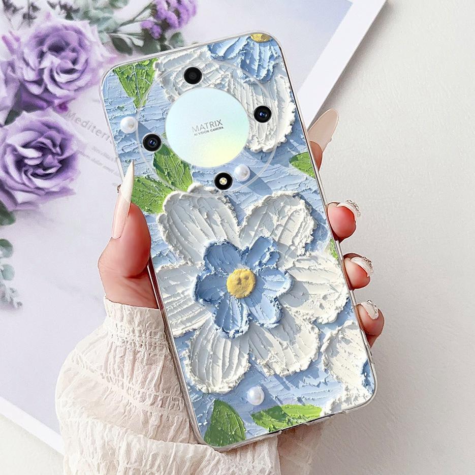 Чехол для Honor X9a Magic5 Lite Популярный Роскошный Расписной Чехол Мягкий Тонкий Чехол для Телефона Для Honor Magic 5 Lite HonorX9a Задняя Крышка Сумки
