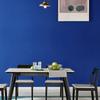 Pvc Dark Blue Wall Sticker Self-Adhesive Solid Color Wall Cover Cabinet Refurbished Matte Film Water-Repellent Bedroom Room Ornament