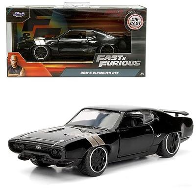 JADA TOYS Масштаб 1/32 Форсаж Доминика Плимут GTX 1971 Черный Литая Модель Автомобиля [Параллельный Импорт]
