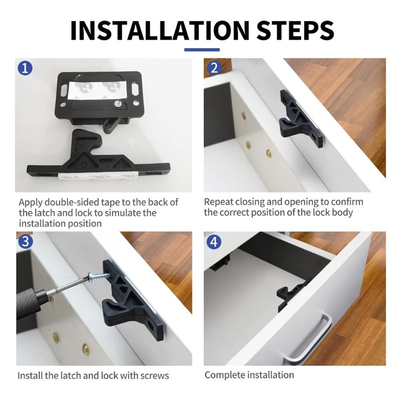 Защелки и защелки для ящиков, сменные защелки для дверей шкафа, совместимые с мотором кемпера, прицепа, ящика для домашнего офиса