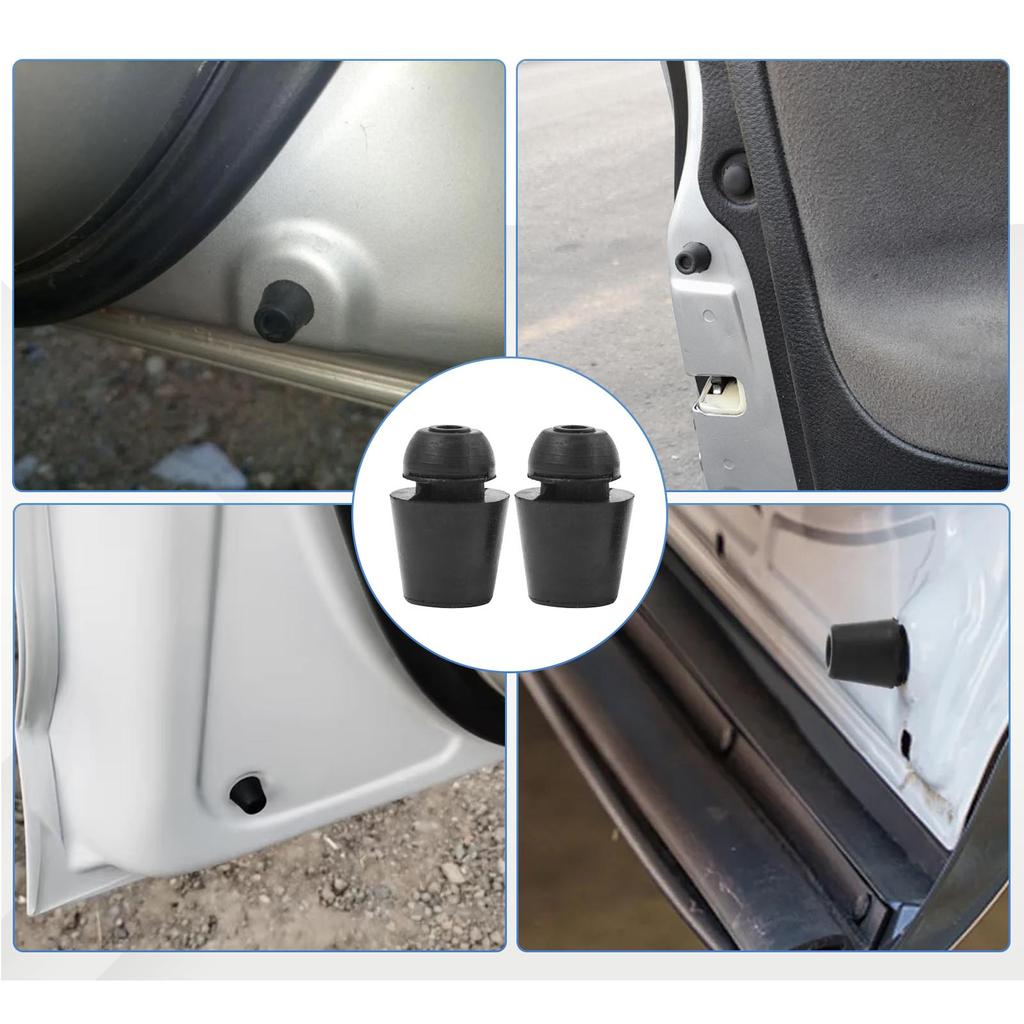 Универсальные 2 шт. демпферы для дверей автомобиля, буферная накладка, резиновый противоударный бампер, стопор для Hyundai Elantra Sonata Accent ix35 IX45 Verna