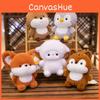 Fox Mini Cute Doll With Plush Pp Cotton Filling Very Suitable Decoration Room