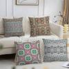 Этнический ретро тотем Богемная наволочка Короткий плюш Принт Наволочка для подушки Квадратные наволочки для диванных подушек Домашний декор для дивана
