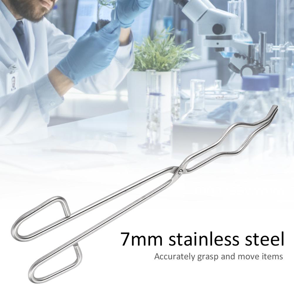 40cm Crucible Tongs Metal Laboratory Supplies Stainless Steel Beaker Holding Clamp