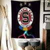 AC Sparta Praha Wall Hanging Printed Fabric Blanket Decorative Tapestries for Bedroom Living Room Home Decor