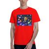 Solar System Space Planets Universe Men TShirt Oversized T Shirts Mens ONeck Cotton Tees Short Summer Male