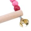 Parrot Toys Bird Swing Exercise Wooden Rainbow Pet Hammock Bird Toy With Bells