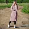 Women's Hooded Thick Knitted Sweater Cardigan Coat Long Sleeve Winter Warm Hooded Cloak