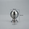 Solid Brass Spherical Cabinet Knob Single Hole Pull Handle for Modern Cabinets Drawers Wardrobes Home or Hotel Use