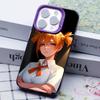 Everlasting Summer Alisa Purple Translucent Mobile Phone Case for iPhone 17 16 15 14 13 12 11 X XR XS Air Pro Max Plus Cover