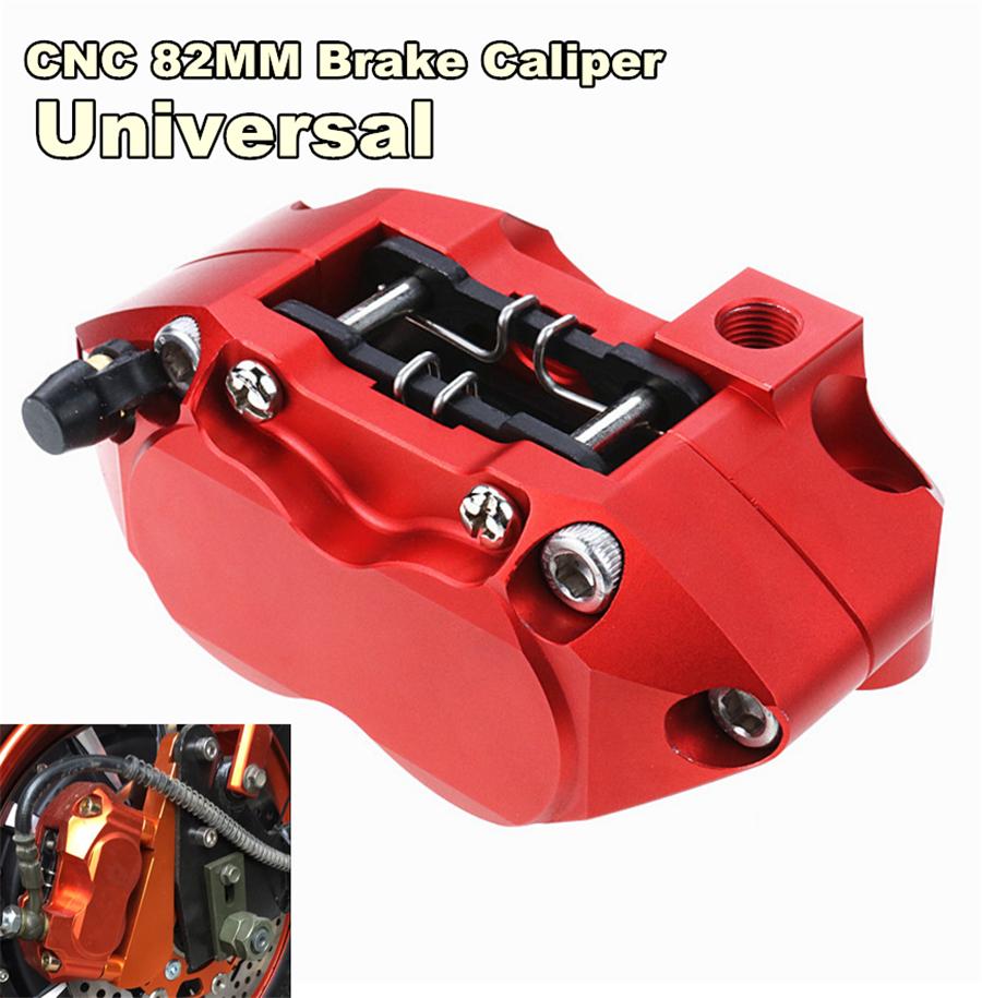 Motor Caliper Front Rear Disc Brake Master Cylinder Adapter 82mm 4 Piston Radial