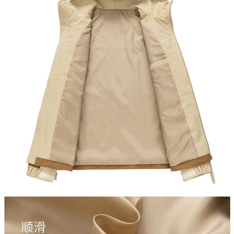 Cozy Up Men's Hooded Jackets Outdoor Waterproof Dustproof Coat Women Mountaineering Clothing Zipper Jacket Unisex