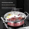 Sule 316L Stainless Steel Divided Hot Pot