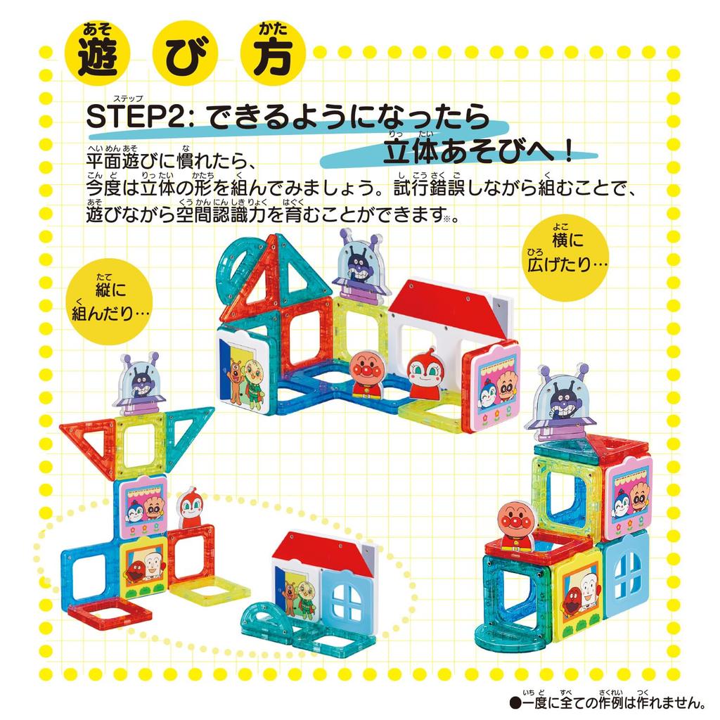 BANDAI Анпанман Магпанель Образовательный Набор «Фабрика Хлеба» 1 Год 6 Месяцев и (Возраст вверх)