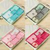 6 Pcs Travel Storage Bags Large Capacity Luggage Suitcase Bag Portable Organizer