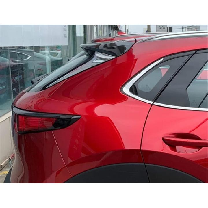 Для Mazda CX-30 CX30 АБС Хром Задний Спойлер Треугольная Накладка на Заднее Окно Наклейка Отделка Автоаксессуары