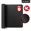 Podkładka Na Biurko 80×40 Cm - Antypoślizgowa Mata Ochronna Z Eleganckiej Ekoskóry Pu, Pod Mysz I Klawiaturę, Stylowa I Trwała - Alogy Workmat™ Czarna