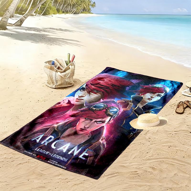Enigmatic Glow: Mystical Eyes Tendrils beach towel Beach towel for vacation photos soft quick-drying swim towel seaside swim beach printing