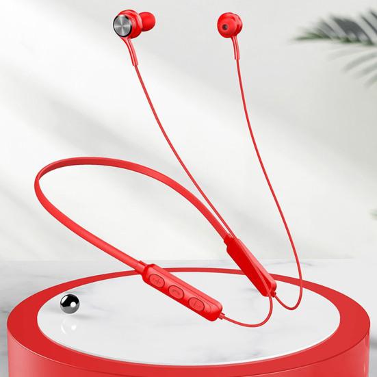 Wireless Earphones Hanging Neck Earbuds Stable Connection Wire Control Ergonomic Bluetooth-compatible Headphones
