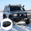 1PCS Durable Soft Waterproof Winch Dust Cover 3500lbs/17500lbs Car Electric Winch Protector Black Car Accessories