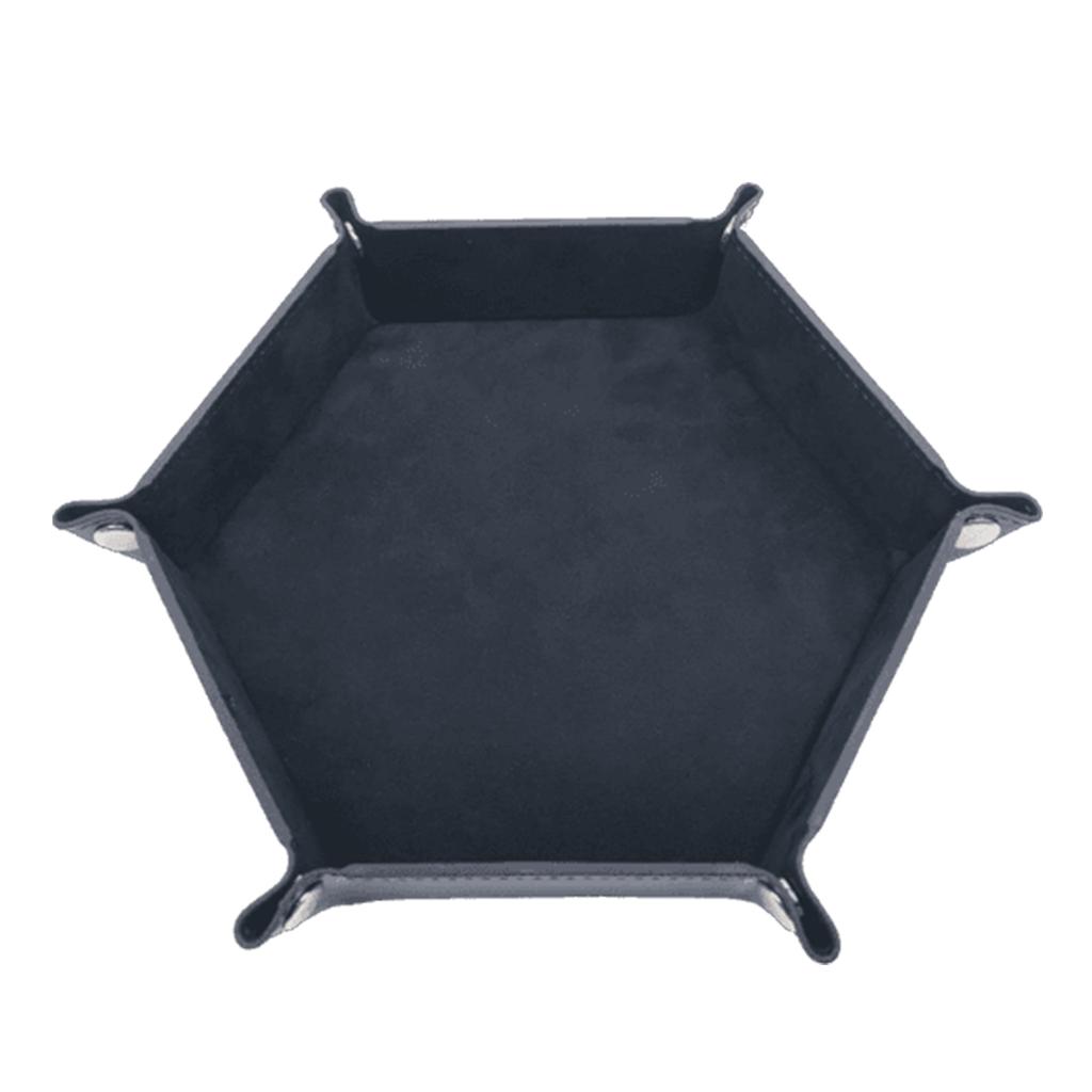 Dice Holder Storage Box Portable Folding Dice Tray Dice Rolling Tray Dice Coin Purse Holder for Home Bar Dice Games