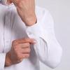 Легкая Эластичная Повседневная Мужская Модная Рубашка Не требующая глажки, Не мнущаяся, С длинным рукавом, Кардиган