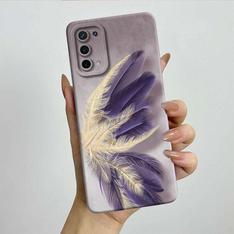 For OPPO A74 5G A54 5G Case A93 5G Capa Silicone Soft Phone Funda CPH2197 CPH2195 CPH2263 Painted Printed Protective Back Cover