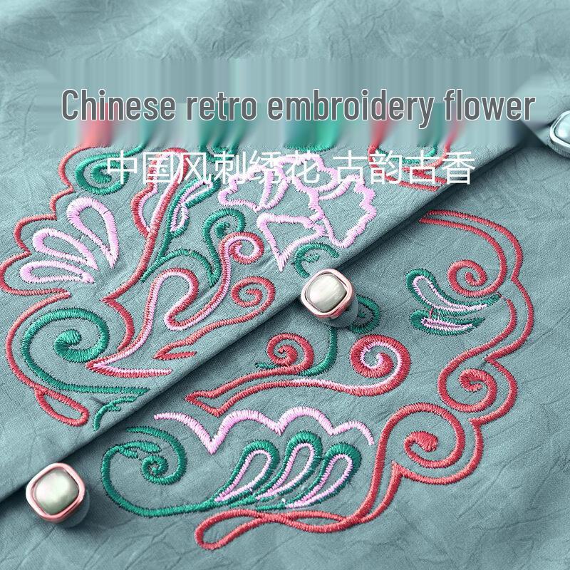 Elderly Women's Breathable Summer Shirt Set