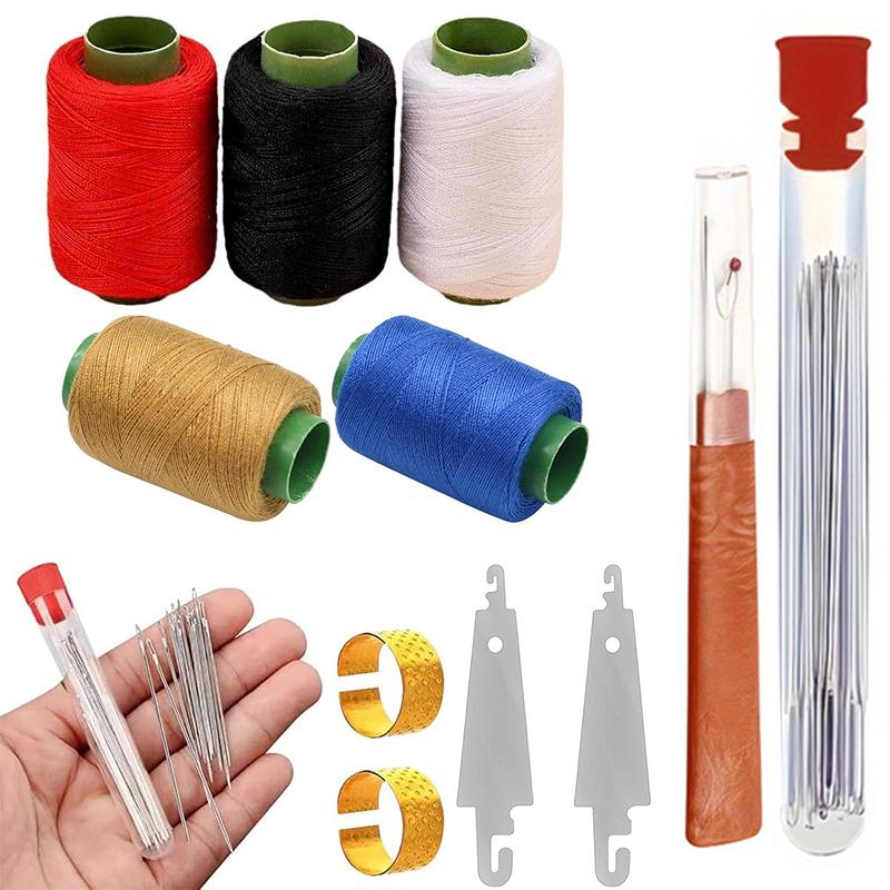 Набор швейных инструментов 36 шт., Иглы Нитки Инструменты для ручного ремонта, Многоцелевой набор игл и ниток, Подарочный швейный набор для женщин