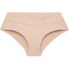 Solid Minimalist Sexy Seamless High Elasticity Triangle Underwear Women Underwear Peach-Pink QF6357ADTRN