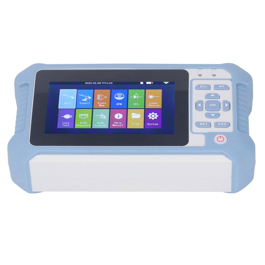 Оптический рефлектометр OTDR 9 в 1 измеритель оптической мощности VFL тестер RJ45 инструмент вилка США 100-240 В