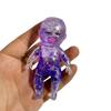 Игрушка для снятия стресса Сияющая гуманоидная сквиши-игрушка-пищалка Форма человека Фиджет-игрушка Для друга Рождественский подарок