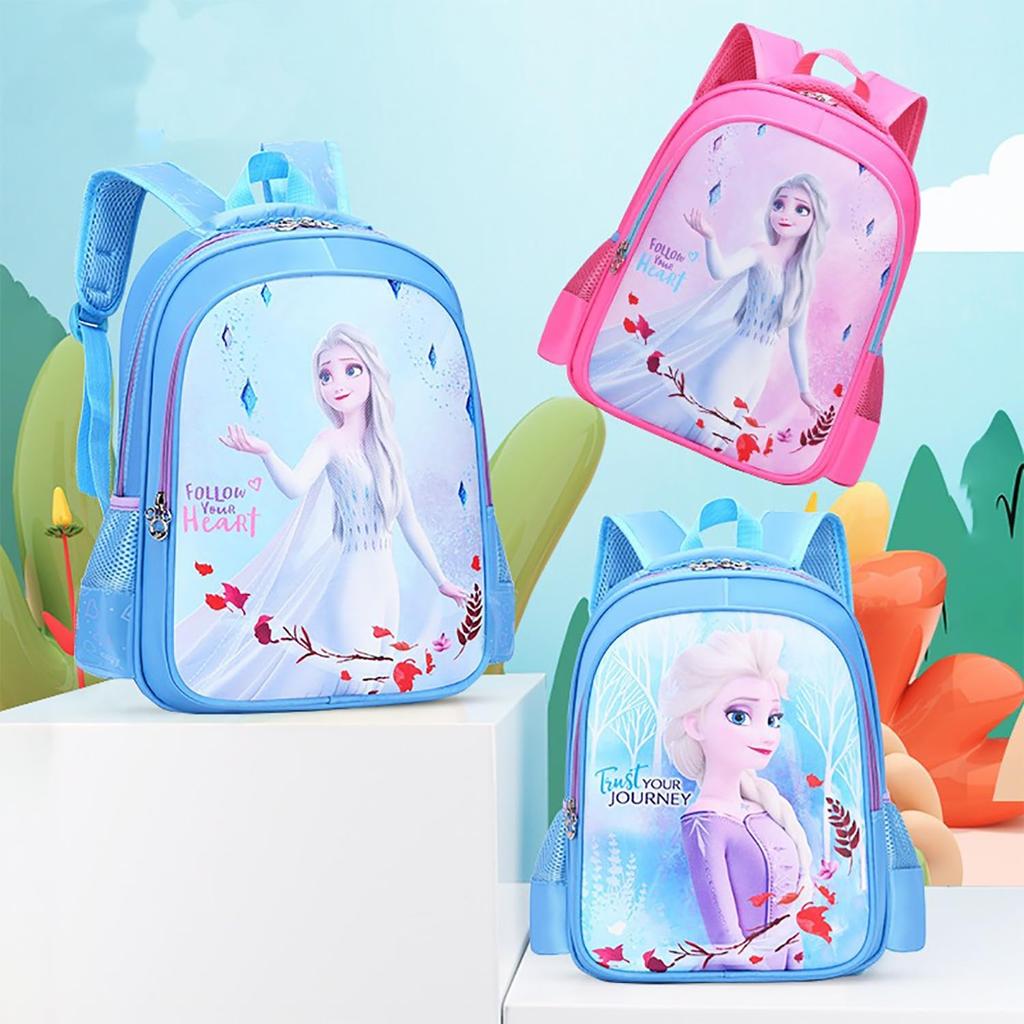 Princess Disney Christmas Entrance Excursion [sunkids] Backpack, Pack, Kids, Children's Backpack, Girls, Travel, Kindergarten, Ceremony, School,
