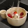 Food Preparation Tool Berry Bowl with Drainage Hole, Self Rinsing Ceramic Strainer Bowl, Cleaning for Kitchen Decorative Colander Vegetable