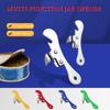 1PC Portable stainless steel can opener Beer bottle opener Tin can opener tool Kitchen tools Emergency Bottle Party1