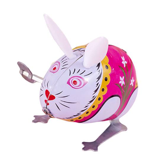 1/4 шт. заводная игрушка в виде животного ностальгическая винтажная детская взрослая заводная пружина металлическая прыгающая лягушка петух крыса кролик игрушка сувениры для вечеринки