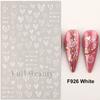 Nail Art Stickers, Romantic Valentine'S Day Love Cartoon Panda Love Adhesive Nail Stickers