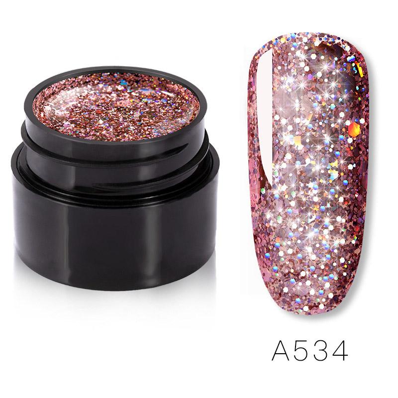 ROSALIND 5 мл Блестящий гель-лак для ногтей Блестящий гель-лак Soak Off UV Гель для дизайна ногтей