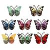 Elegant Resin Butterfly Brooch - Colorful Series for Women's Fashion Accessories